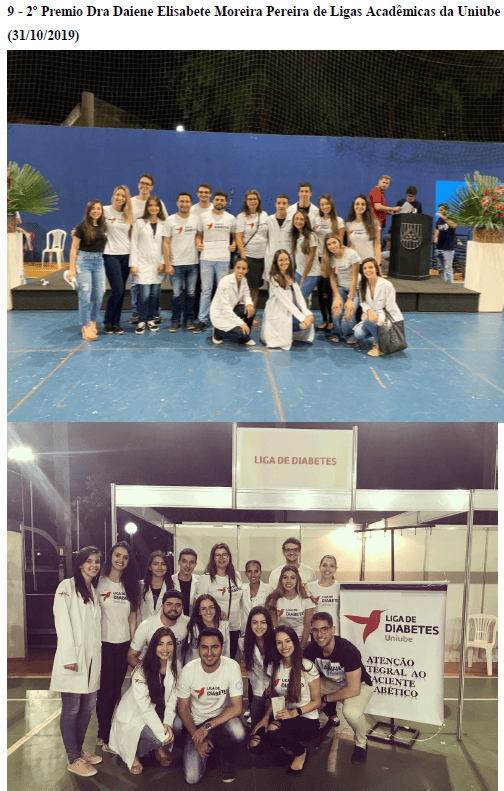 Imagem representando 2º premio Dra Daiene Elisabete