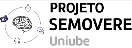 Imagem representando a logo do projeto semovere em preto e branco