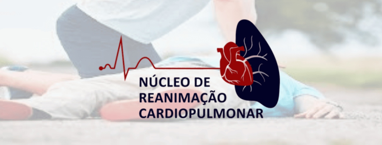 Imagem representando a logo do projeto núcleo de reanimação cardiopulmonar
