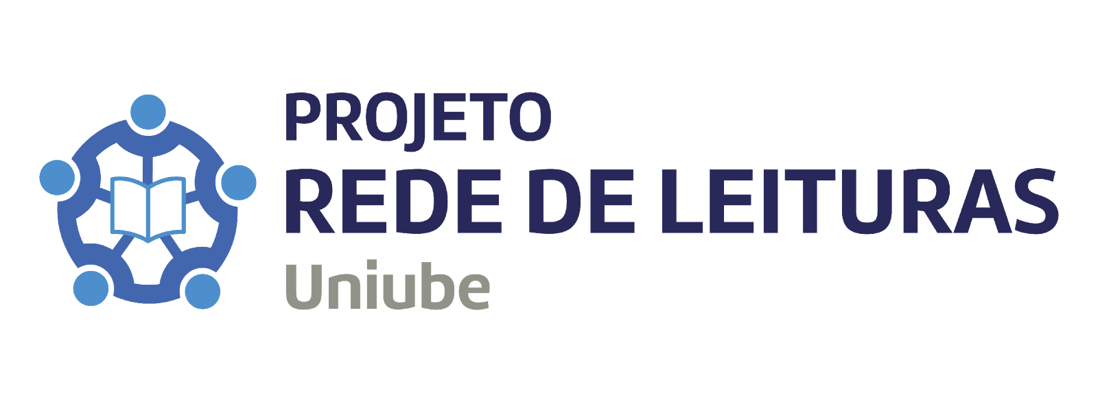 Foto da logo do projeto de rede de leituras
