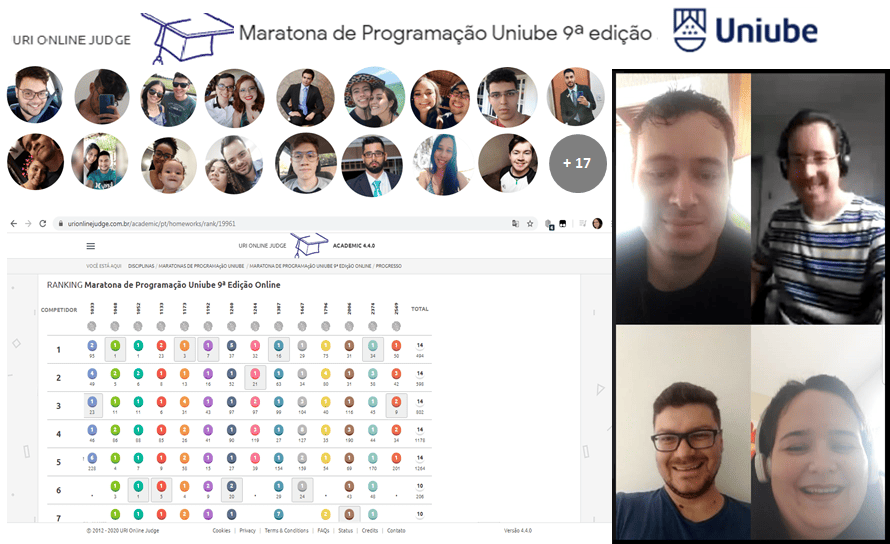 Imagem representando Primeira Maratona de Programação Online 2020