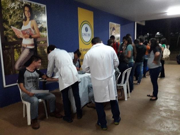 Imagem representando alguns dos stands do projeto