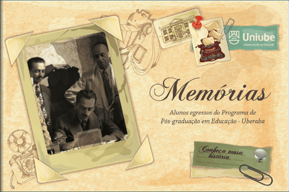 Foto livro Memórias - Alunos egressos do Programa de Pós-Graduação em Educação - Uberaba