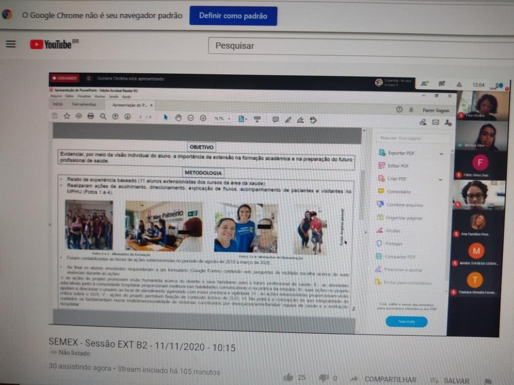 Fotos do SEMEX 2020