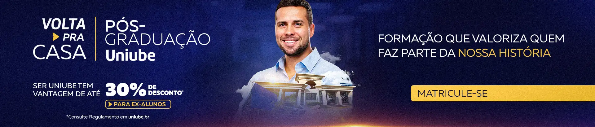 Matricule-se na Pós-graduação