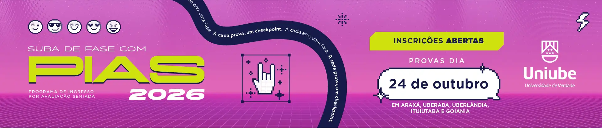 Inscrição Pias