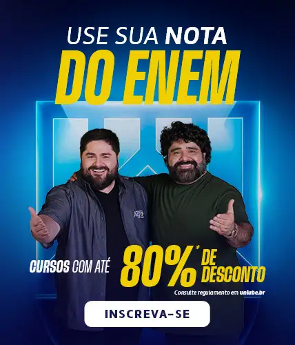 Increva-se com a nota do ENEM