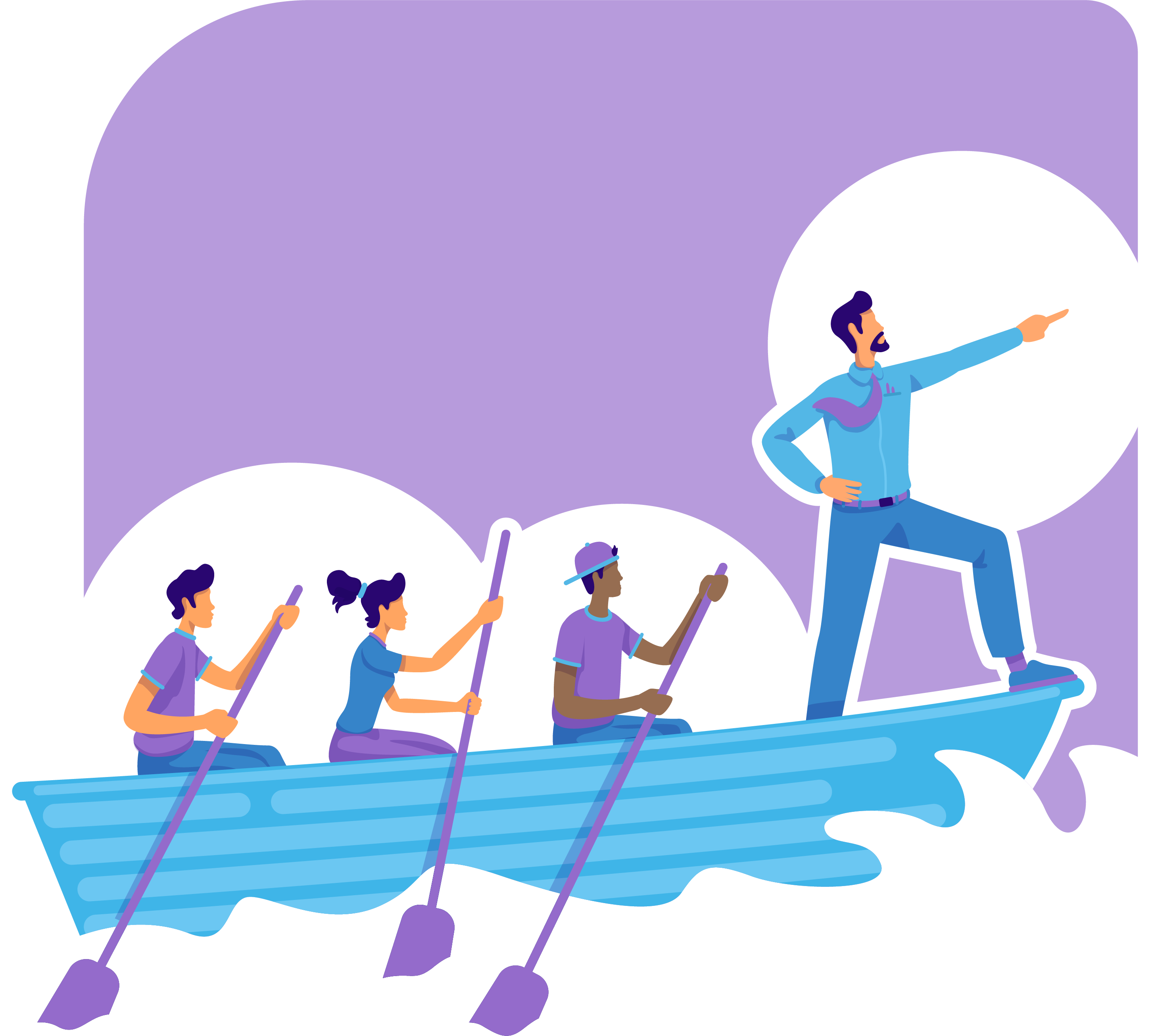 Ilustração Barquinhos